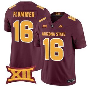 Mens Youths Jake Plummer Stitched Maroon Jersey